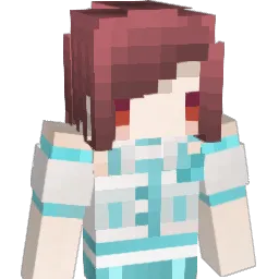 Miku1341 Minecraft avatar bust