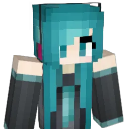 MikuMax Minecraft avatar bust