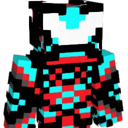 MikumiQc Minecraft avatar bust