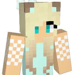MilanaXD Minecraft avatar bust