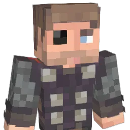 Milcas Minecraft avatar bust