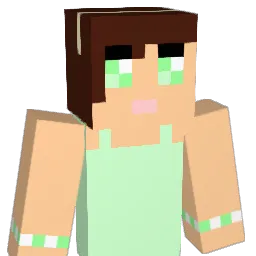 Milena6 Minecraft avatar bust