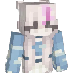 Milkite Minecraft avatar bust