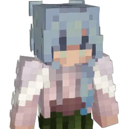 Milkkieys Minecraft avatar bust