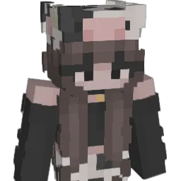 Milktress Minecraft avatar bust
