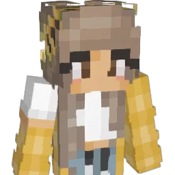 Milkusiaa Minecraft avatar bust