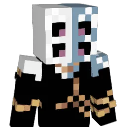 Milkywayyys Minecraft avatar bust