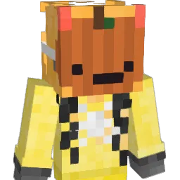 MillowYellow Minecraft avatar bust