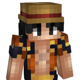 Milluh Minecraft avatar bust