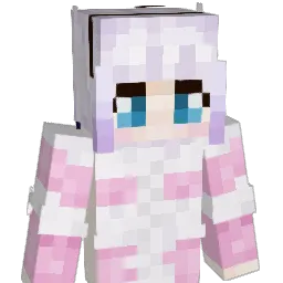MillyMori Minecraft avatar bust