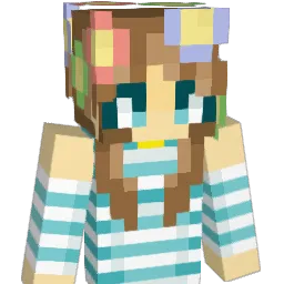 Milu14 Minecraft avatar bust