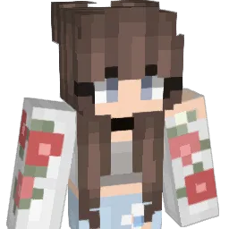 MinaLala Minecraft avatar bust