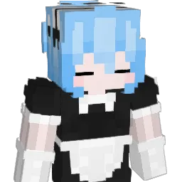 MinatoaquaMea Minecraft avatar bust