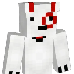MinecartDog Minecraft avatar bust