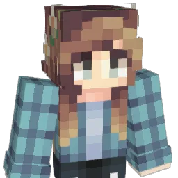 Mineflwr Minecraft avatar bust