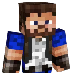 MinerKubix Minecraft avatar bust