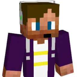 MinerSmurf Minecraft avatar bust