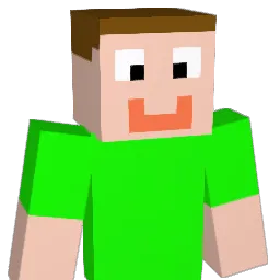 Mineralny Minecraft avatar bust