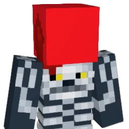 Mineraranha Minecraft avatar bust