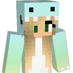 Mingmina Minecraft avatar bust