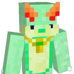 MiniFishing Minecraft avatar bust