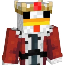 MiniPugKing Minecraft avatar bust