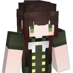 MiniZoey Minecraft avatar bust