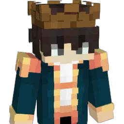 Minicated Minecraft avatar bust