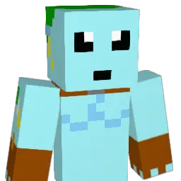 Minicheeks Minecraft avatar bust