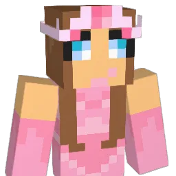 MinieQueen Minecraft avatar bust