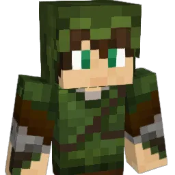 Minigoal Minecraft avatar bust