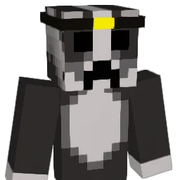 MiningBadger Minecraft avatar bust