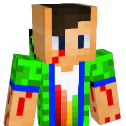 Minspace Minecraft avatar bust