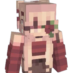 MischkaBerni Minecraft avatar bust