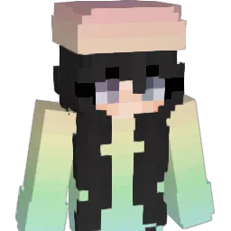 Miscible Minecraft avatar bust