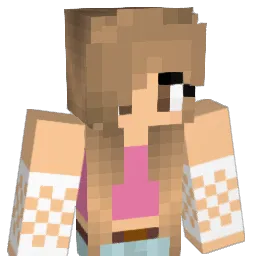 MissChau Minecraft avatar bust