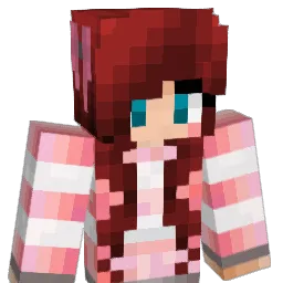 MissChocolat1 Minecraft avatar bust