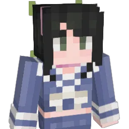 MissIllenia Minecraft avatar bust