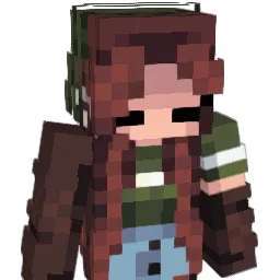 MissLupas Minecraft avatar bust