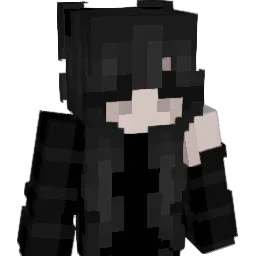 MissRainbowblack Minecraft avatar bust
