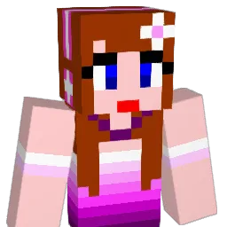 MissTiff Minecraft avatar bust