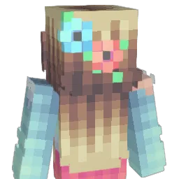 Miss_XllBuddyllX Minecraft avatar bust