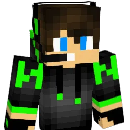 MitchiFlex Minecraft avatar bust