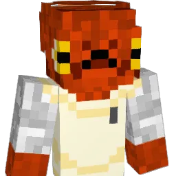 Mitckin Minecraft avatar bust