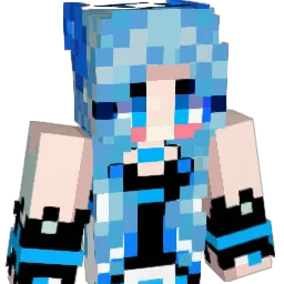 Miully Minecraft avatar bust