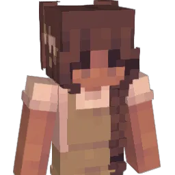 Miyanii Minecraft avatar bust