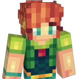 Mizia Minecraft avatar bust
