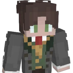 Moaterowy Minecraft avatar bust