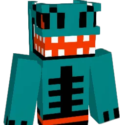 Moblin Minecraft avatar bust