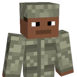 Mobroski Minecraft avatar bust